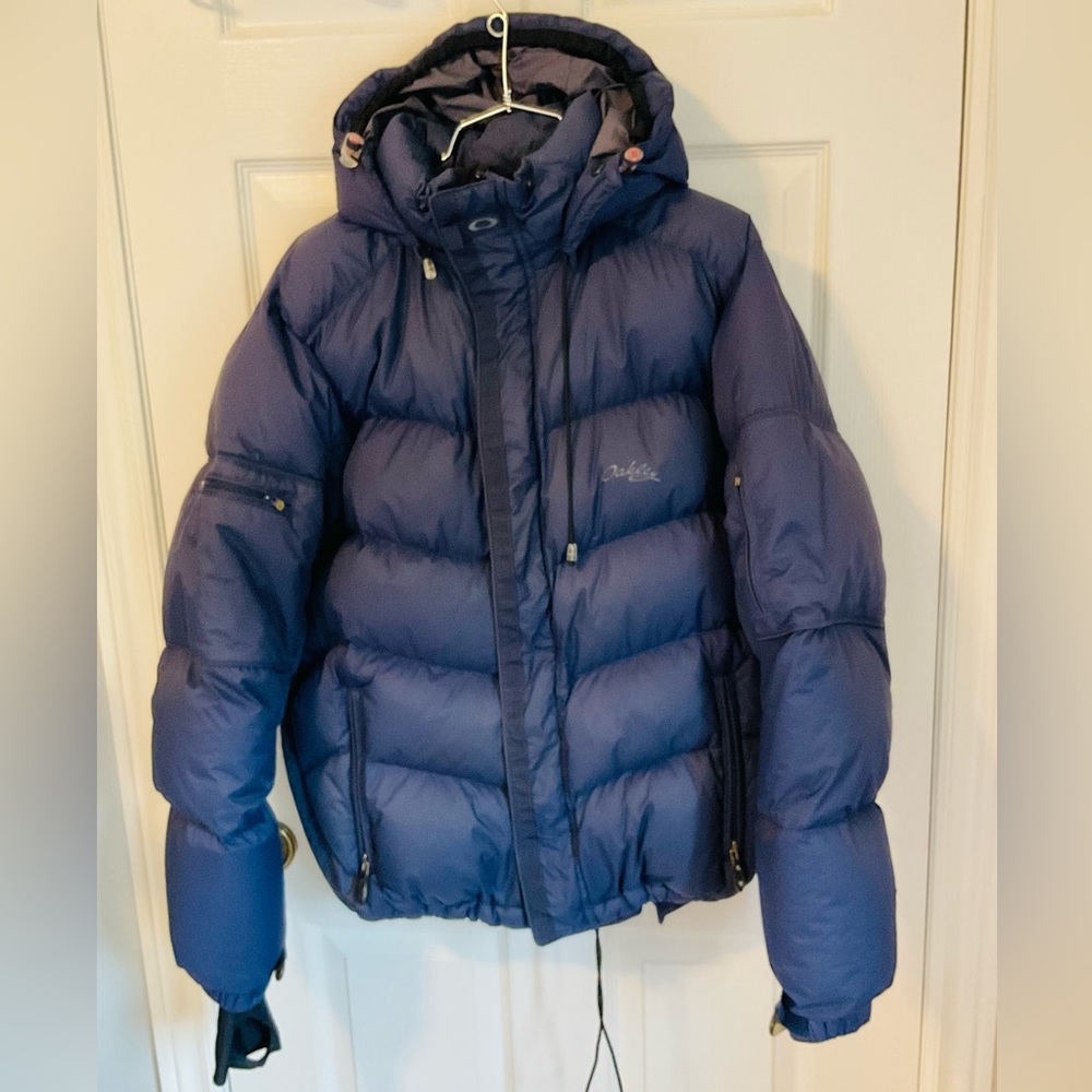 Oakley Blue Puffer Jacket